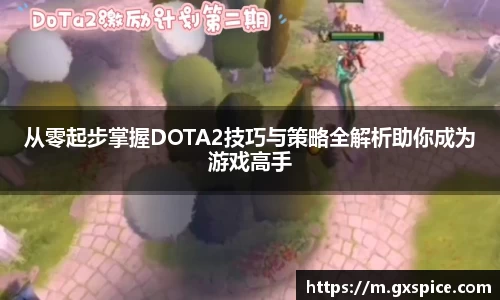 从零起步掌握DOTA2技巧与策略全解析助你成为游戏高手