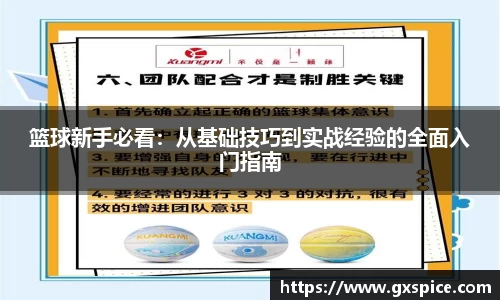 篮球新手必看：从基础技巧到实战经验的全面入门指南